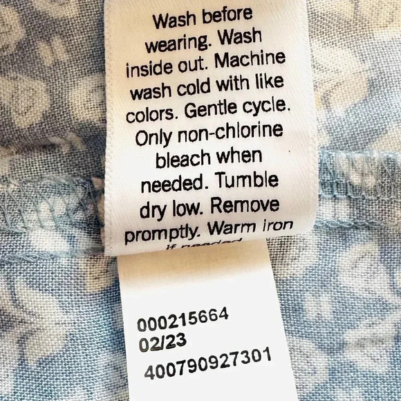 NWT CROFT&BARROW Women Sleeveless Pullover Keyhole Neckline Floral Shirt Sz XXL - Picture 13 of 13